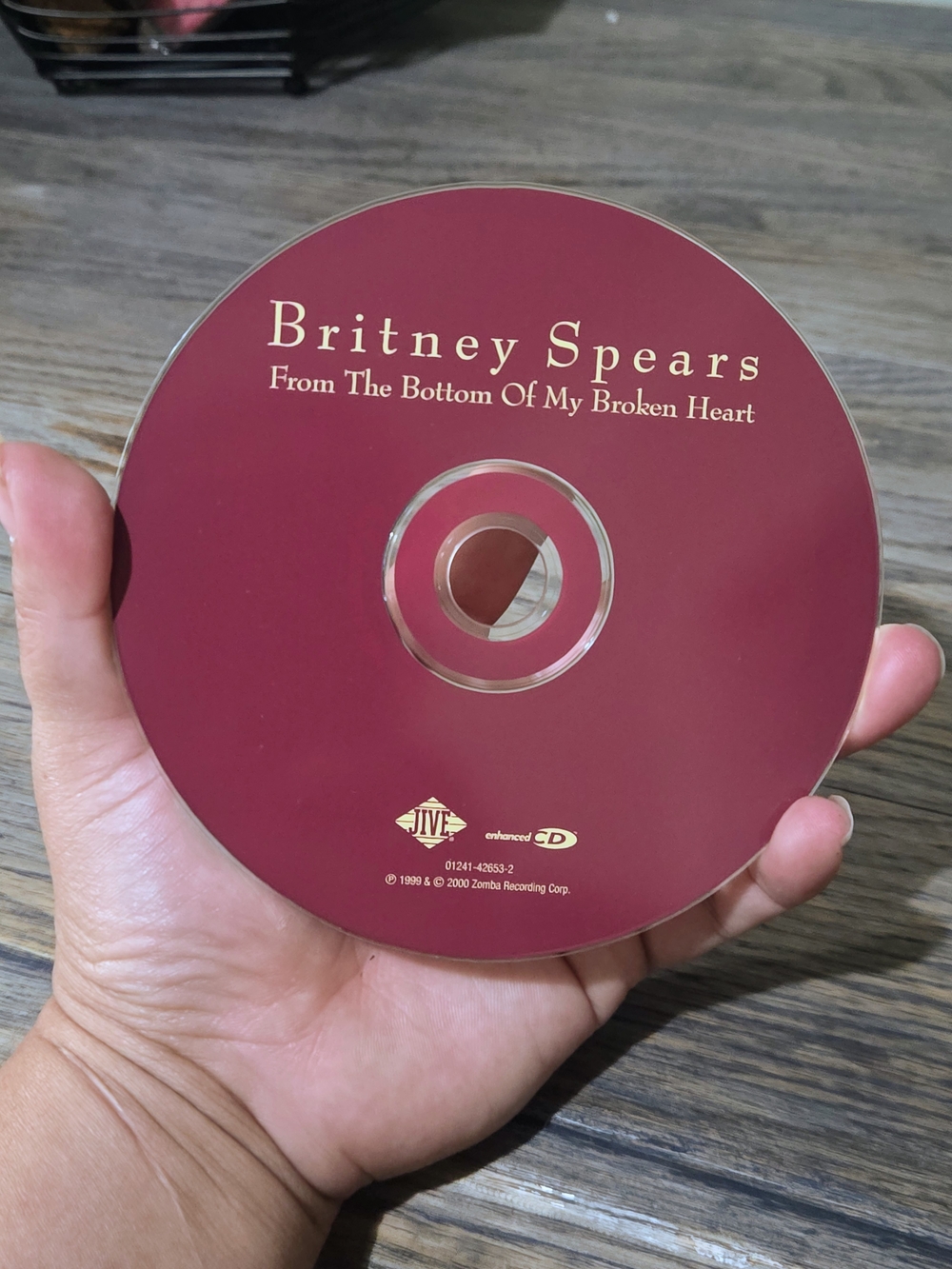 Britney Spears "From The Bottom Of My Broken Heart" CD